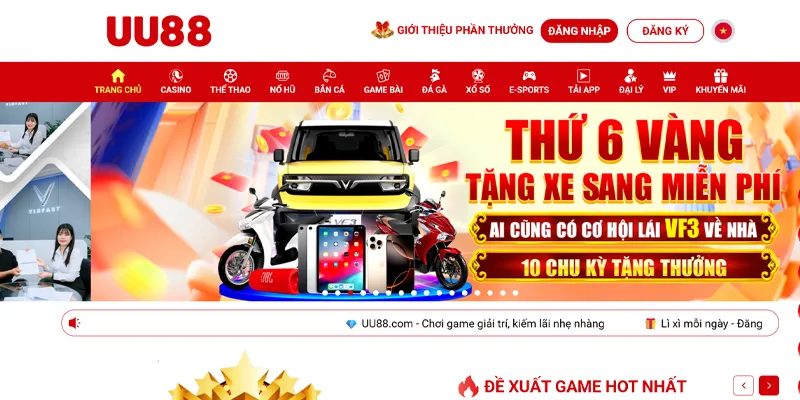 Hướng dẫn đăng ký và tham gia cá cược tại UU88